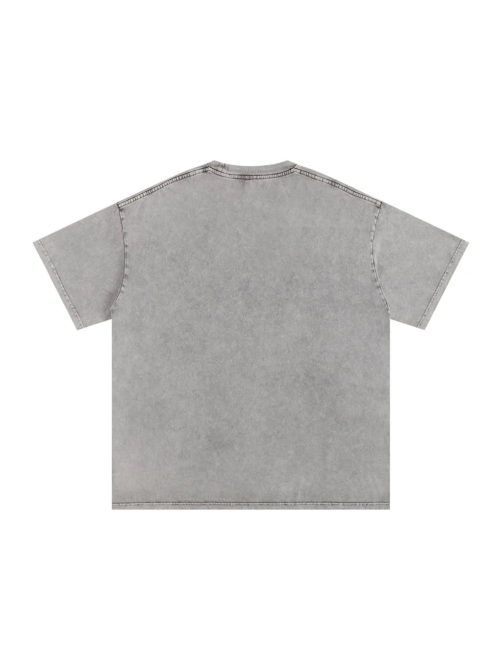 T.I.N Vintage Washed Light Grey Tee