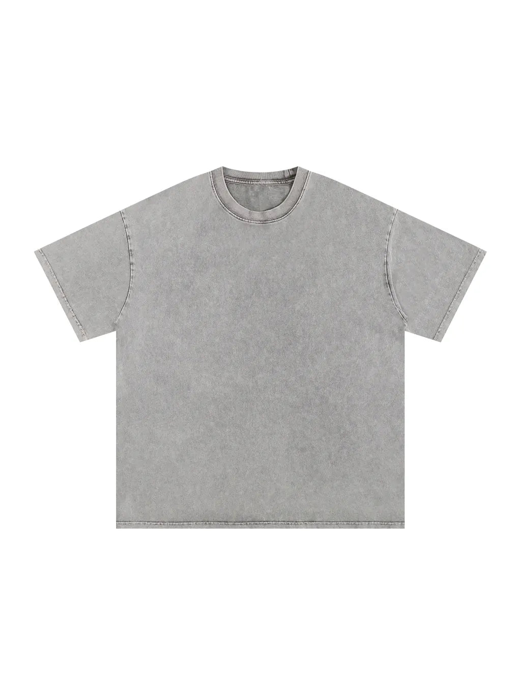 T.I.N Vintage Washed Light Grey Tee